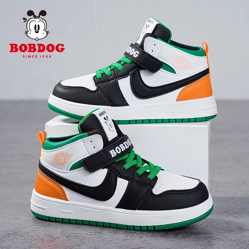 巴布豆男童鞋子2025秋冬季新款