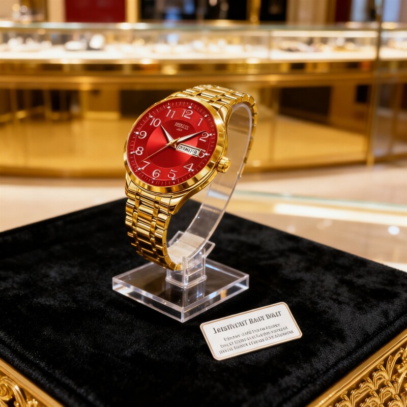 老人手表男士爸爸女款情侣表防水老年人学生石英表男款非机械表礼