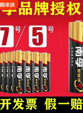南孚电池5号7号碱性电池儿童玩具鼠标空调电视遥控器智能门锁电池