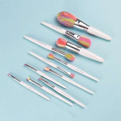 my destiny/米蒂斯化妆刷套装眼影刷沧州粉底刷遮瑕刷彩色纤维