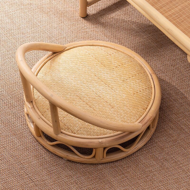 b蒲团日式坐垫飘窗榻榻米小坐墩茶楼民宿小凳子藤编矮凳飘窗垫家