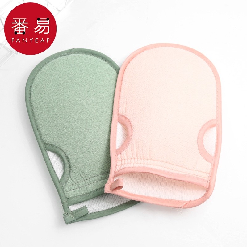 搓背手套A1vn800-搓澡巾洗澡搓泥擦后背手套家用搓澡巾沐浴花