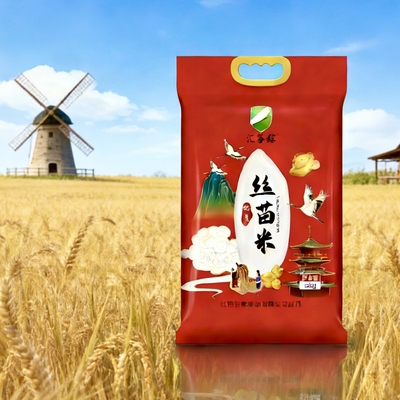 晚稻新米大米丝苗米真空包装优质猫牙米10斤煲仔饭蛋炒饭新鲜长粒