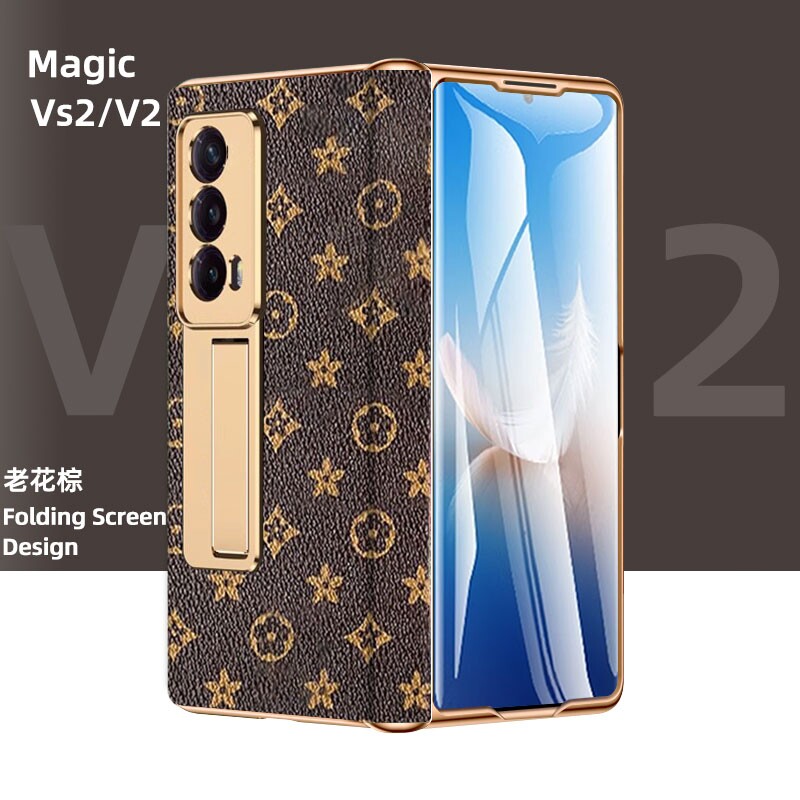 荣耀magicvs2真皮奢华铰链全包