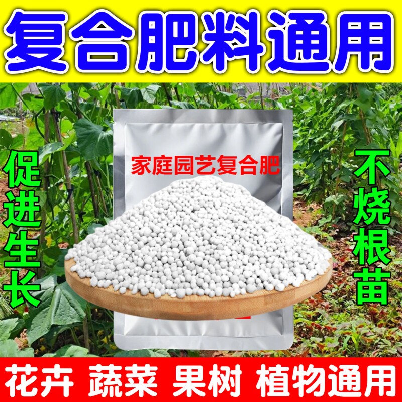 正品颗粒缓释肥复合肥月季花卉通用型多肉颗粒硼农用养花肥料花肥 - 实物图