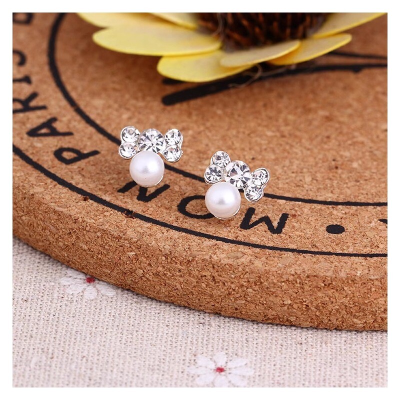 新中真柳设计师珠光漫舞系列人造珍珠耳钉女精致耳饰新款爆款耳环