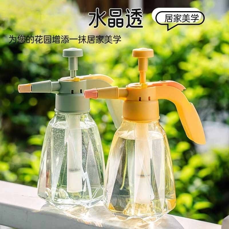 喷壶浇花家用气压式洒水壶喷雾器1500ml
