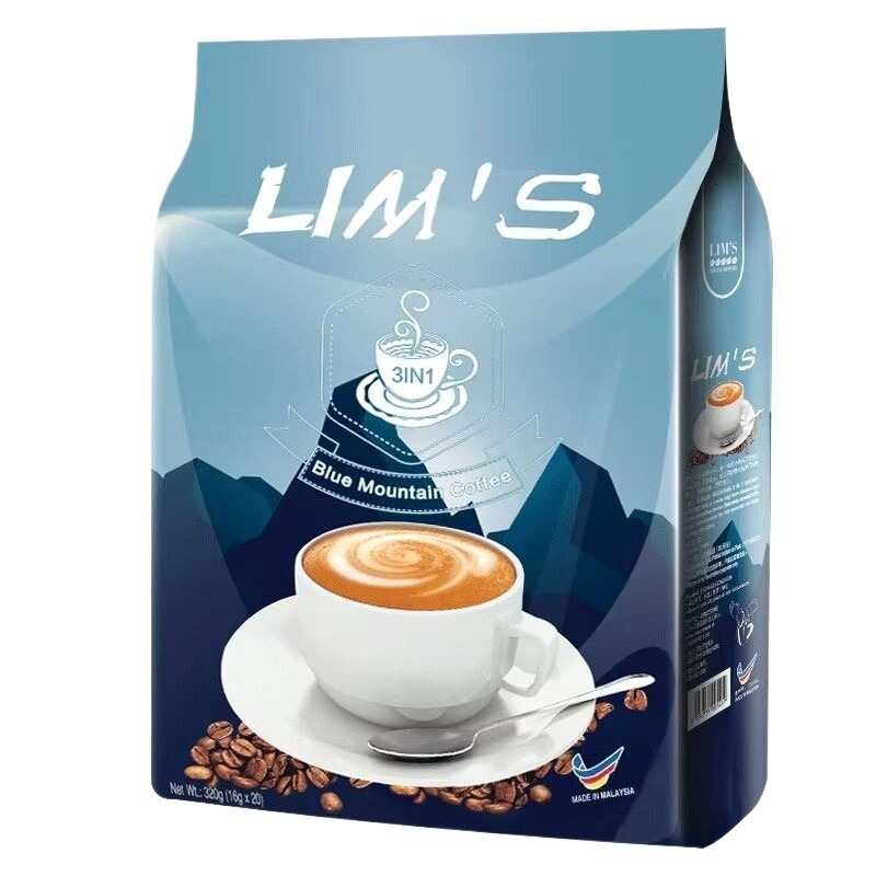 零涩LIM'S蓝山风味三合一速溶咖啡16g*20条 多规格可选