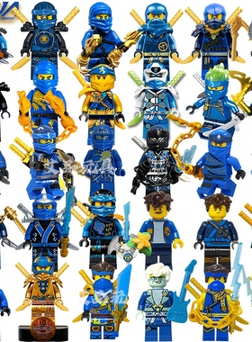 JAY杰-19季拼神龙崛起积木玩具国产幻影忍者配件黄金益智初代收藏