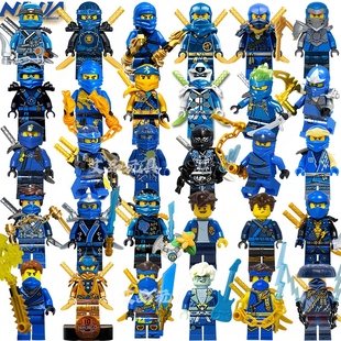 JAY杰 拼神龙崛起积木玩具国产幻影忍者配件黄金益智初代收藏 19季