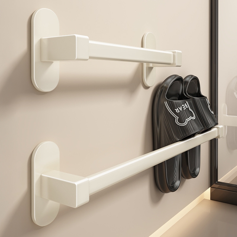 浴室拖鞋挂架免打孔壁挂式置物架收纳神器卫生间厕所墙上沥水架子