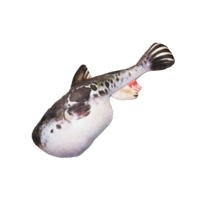 AmyCarol仿真鱼毛绒猫薄荷玩具批发宠物用品猫咪鱼玩具可爱猫玩具