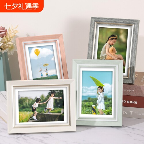 相框摆台挂墙横竖通用摆件画框