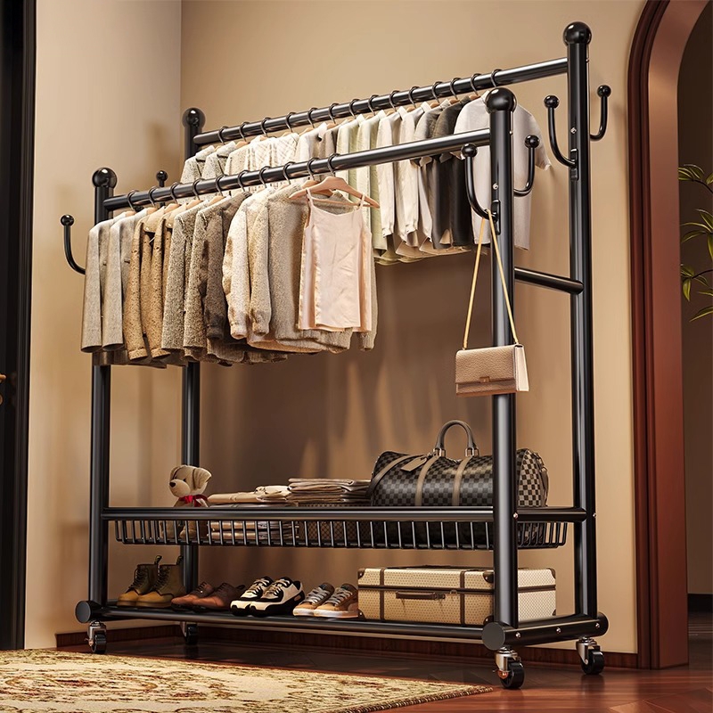 落地双杆衣帽架|超1.5万次加购