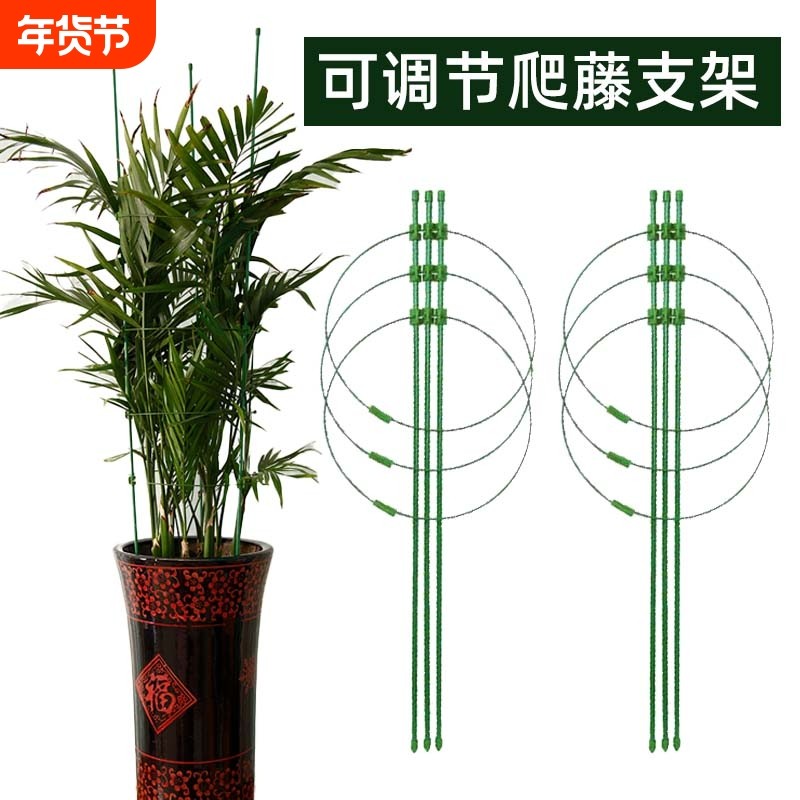 花盆爬藤架花架铁线莲月季园艺架子藤本植物攀爬架花卉防倒支撑杆,鲜花速递/花卉仿真/绿植园艺,花架,淘宝优惠券,粉丝福利购,淘宝优惠卷