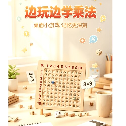 九九乘法口诀教具|超1000次加购