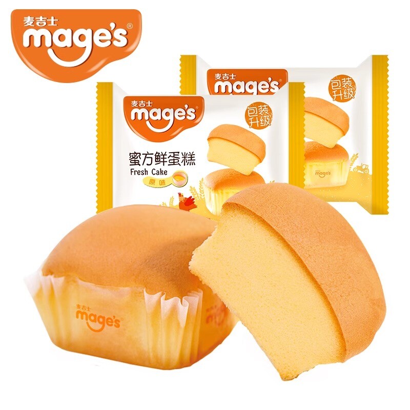 麦吉士蜜方鲜蛋糕营养早餐食品面包糕点心办公室休闲零食代餐