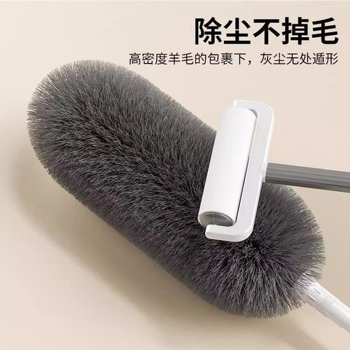 鸡毛掸子静电除尘扫灰家用可伸缩打扫天花板灰尘扫蜘蛛网清洁神器