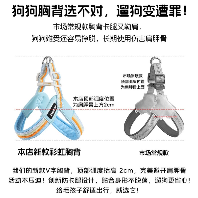 新款狗狗牵引绳轻盈透气宠物胸背中小型犬背带防爆冲狗绳现货,宠物/宠物食品及用品,狗牵引绳,淘宝优惠券,粉丝福利购,淘宝优惠卷