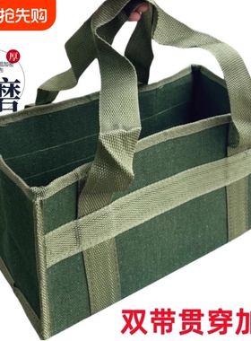 手提帆布工具包手提工具收纳包汽保加厚工具包袋子电工维修手提包