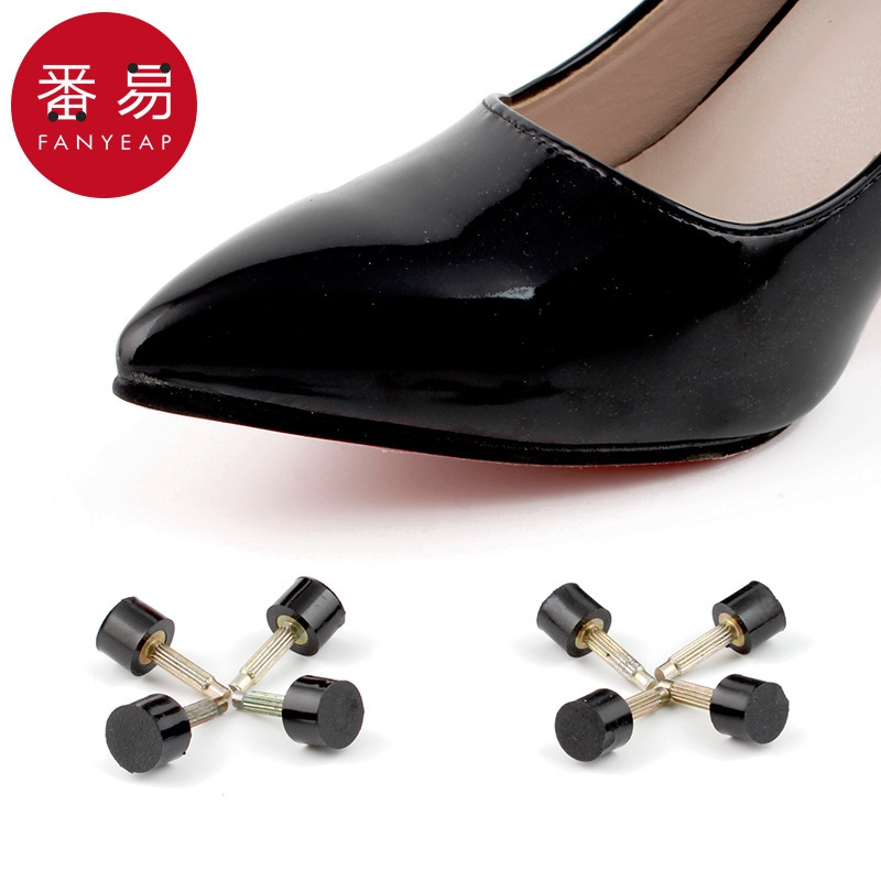 鞋跟钉AD1sn0-细跟静音护跟套替换鞋跟配件鞋跟钉高跟鞋防滑圆