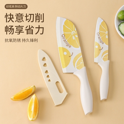 水果刀菜刀家用不锈钢切菜刀切片刀女士厨房辅食刀具套装多规格
