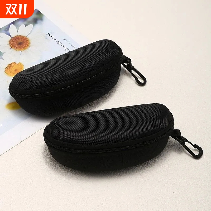 便携式挂扣版太阳眼镜盒太阳镜盒子墨镜盒眼睛眼镜框镜架盒骑行