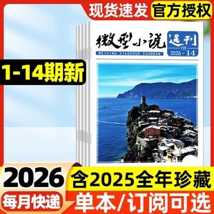 微型小说选刊杂志2026年1-7月1-14期新【全年/半年订阅】半月刊2025年1-12月短篇小小说选刊散文故事会文学初高中生作文素材过刊