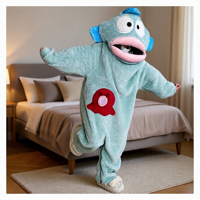 丑鱼儿童加厚睡衣|超1.4万次加购