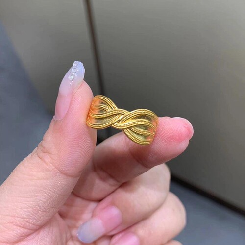 时尚简约金色波斯王子戒指