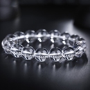 新中式 男女学生闺蜜高级感情侣手饰儿童 白水晶手链纯净体手串正品