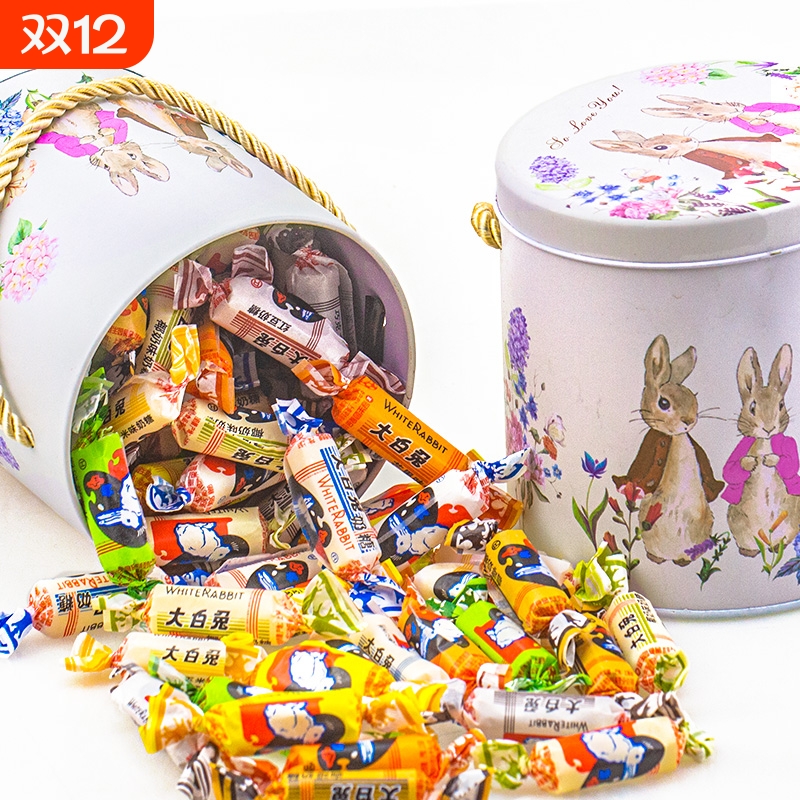 上海奶糖礼盒装12种口味糖果零食生日情人节礼物送朋友年货伴手礼