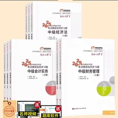 东奥轻一2025年中级会计轻松过关一1中级会计实务财务管理财管经济法刷题轻二轻三练习题库模拟题职称师考试 可搭历年真题官方教材