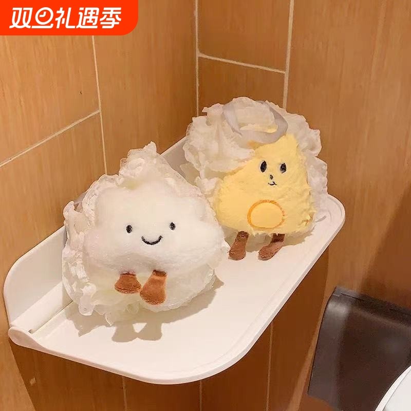 可爱萌萌沐浴球大号超市柔洗澡打泡网云朵澡花浴擦起泡搓澡