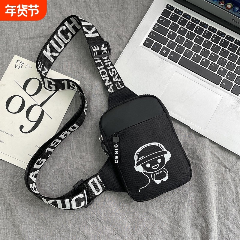 日系时尚潮牌新款休闲背包迷你手机包女包单肩斜挎包小包胸包实用,箱包皮具/热销女包/男包,胸包,淘宝优惠券,粉丝福利购,淘宝优惠卷