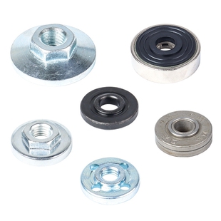 新款100角磨机防抱死压板角向磨光机压板压盖100型角磨机六角压板