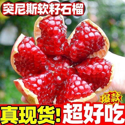 四川会理软籽石榴当季新鲜水果整箱清甜多汁孕妇水果不用吐籽包邮