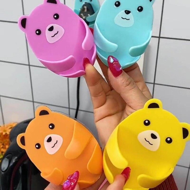 多功能插头挂钩粘胶固定器图片