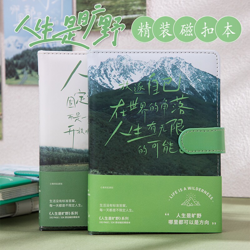 青禾纪磁扣本A5大小|千人加购图片