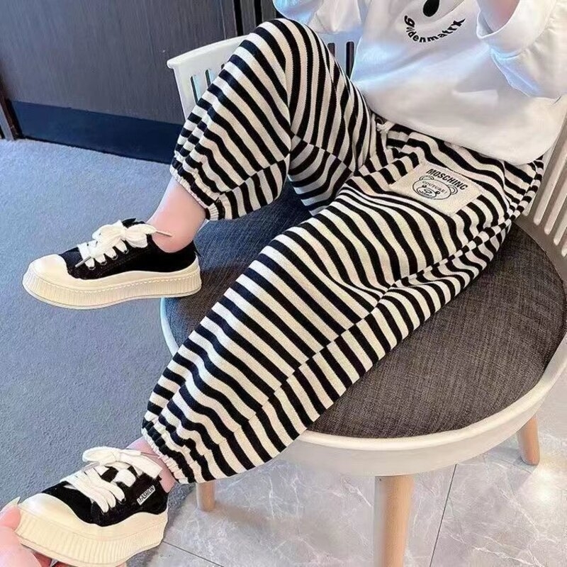 新款儿童秋冬百搭运动裤休闲卫裤