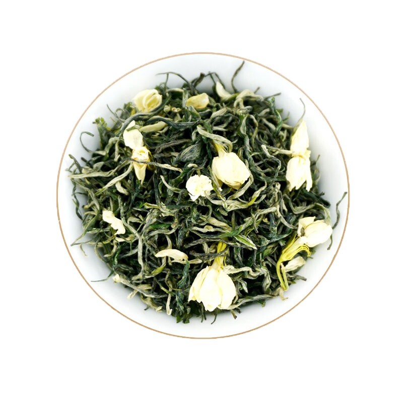 茉莉花茶飘雪绿茶2026茶叶浓香型散装100g*1袋
