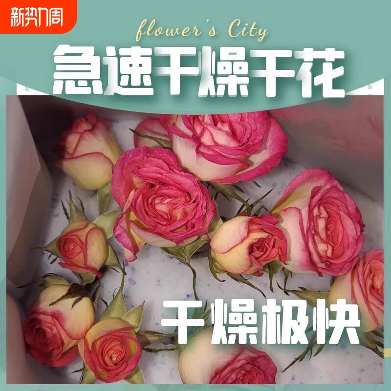 鲜花干燥剂大包永生花制作DIY标本长久玫瑰可微波循环使用