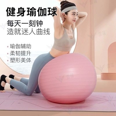 雷尼斯瑜伽球防爆大健身球成人专用盆底肌修孕妇复助产婴儿哄睡球