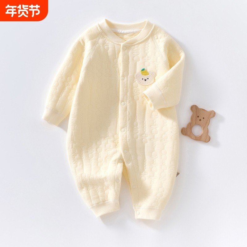 婴儿衣服冬装纯棉加厚连体衣春秋冬季新生儿男女宝宝夹棉保暖,童装/婴儿装/亲子装,连身衣/爬服/哈衣,淘宝优惠券,粉丝福利购,淘宝优惠卷