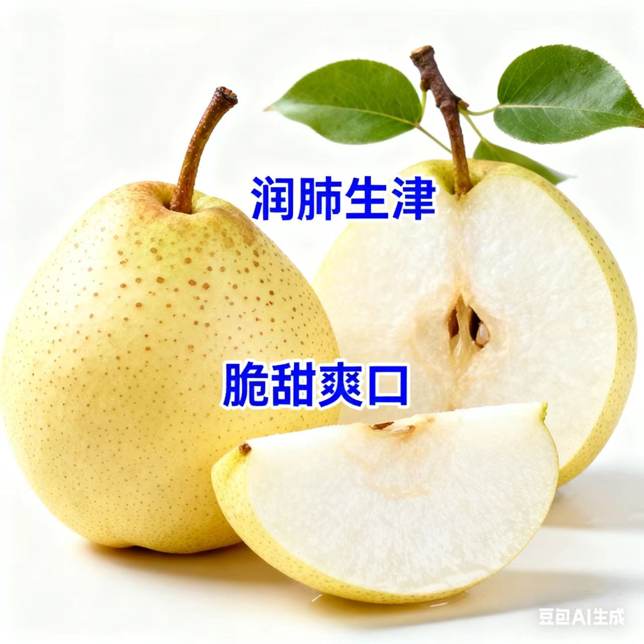 正宗新鲜河北鸭梨水晶梨应季新鲜梨子赵县大鸭梨整箱批发香甜特产