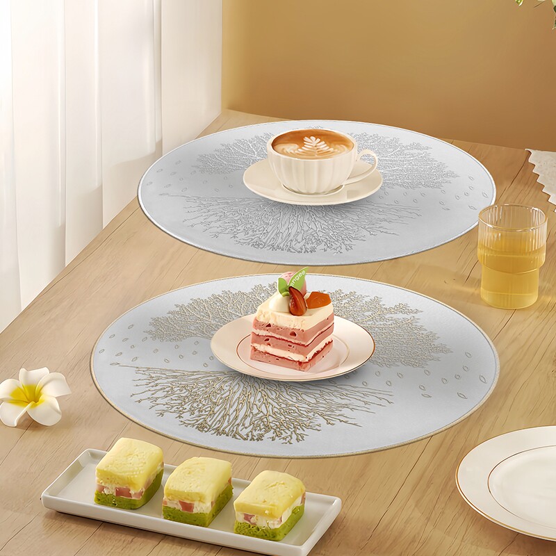 餐垫北欧隔热垫托盘垫茶盘垫家用防烫西餐垫餐盘垫高级感拍摄桌面