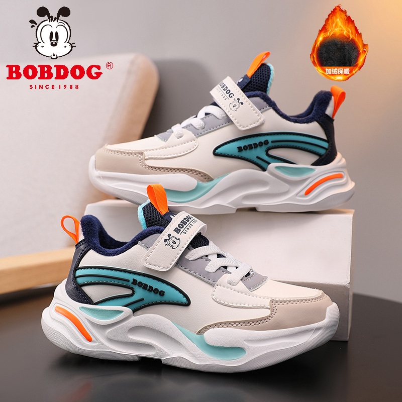 巴布豆男童运动鞋2025冬季新款