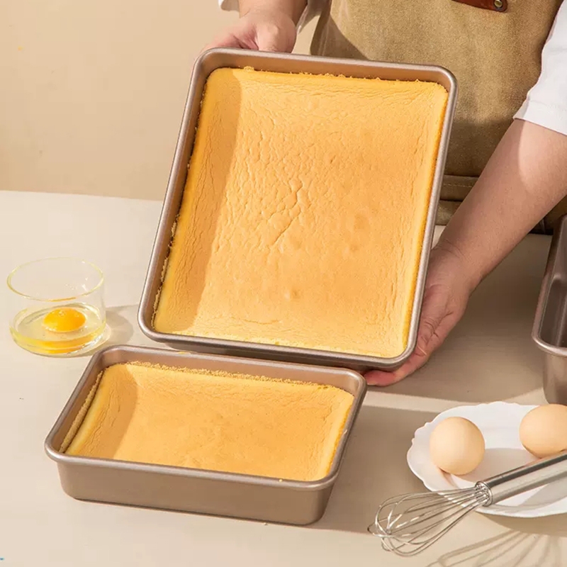 烤盘烤箱用古早蛋糕卷模具家用烘焙工具不粘长方形雪花酥专用托盘-封面