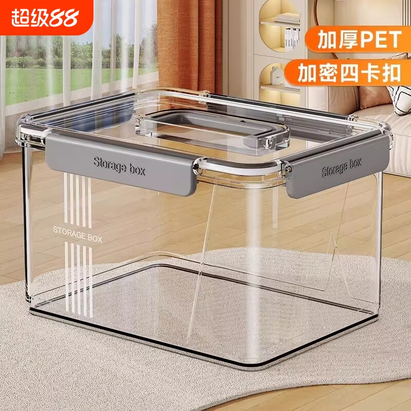 透明PET收纳箱|回头客超3900人
