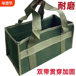 帆布工具包耐磨大容量五金工具收纳包木工电工手提劳保包结实提包